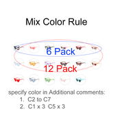 (6 PACK) Wholesale Sunglasses 2022 M115207 - Bulk Sunglasses Wholesale